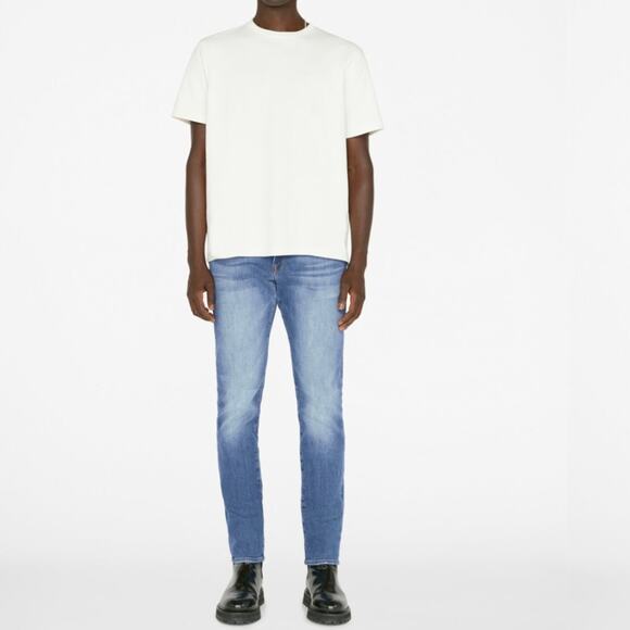 Frame L'Homme Slim Jeans in Capistrano WashSize 34